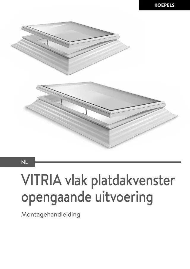 Skylux Vitria: voorblad van de montagehandleiding