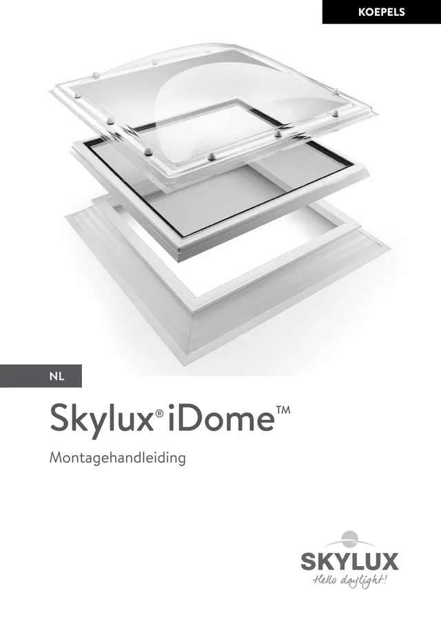 Skylux iDome: voorblad van de montagehandleiding